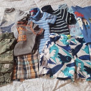 Lot of Toddler Boy Size 4T Clothes